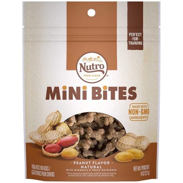 6/8 oz. Nutro Mini Bites Peanut - Treat